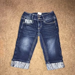 Kids jean capris